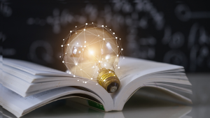 Banner informativo de Javacol con los titulares: Becas OEA para maestrías en tecnología, evento BINTEC de Bancolombia sobre innovación empresarial, y Lootlock, la app que revoluciona el control parental en videojuegos